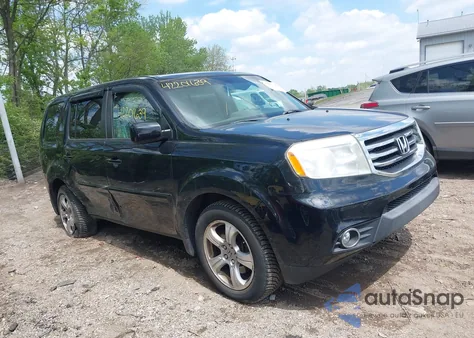 2012 Honda Pilot Ex-L из США, поврежденный, VIN 5FNYF4H68CB084429